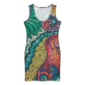 cotton bodycon dress