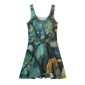 cotton skater dress