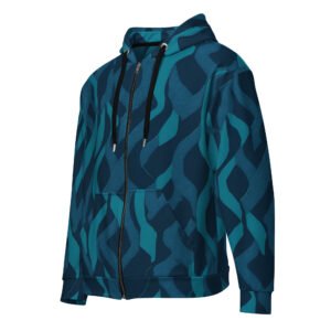 unisex zip hoodie