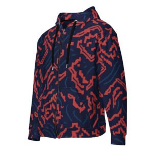 unisex zip hoodie